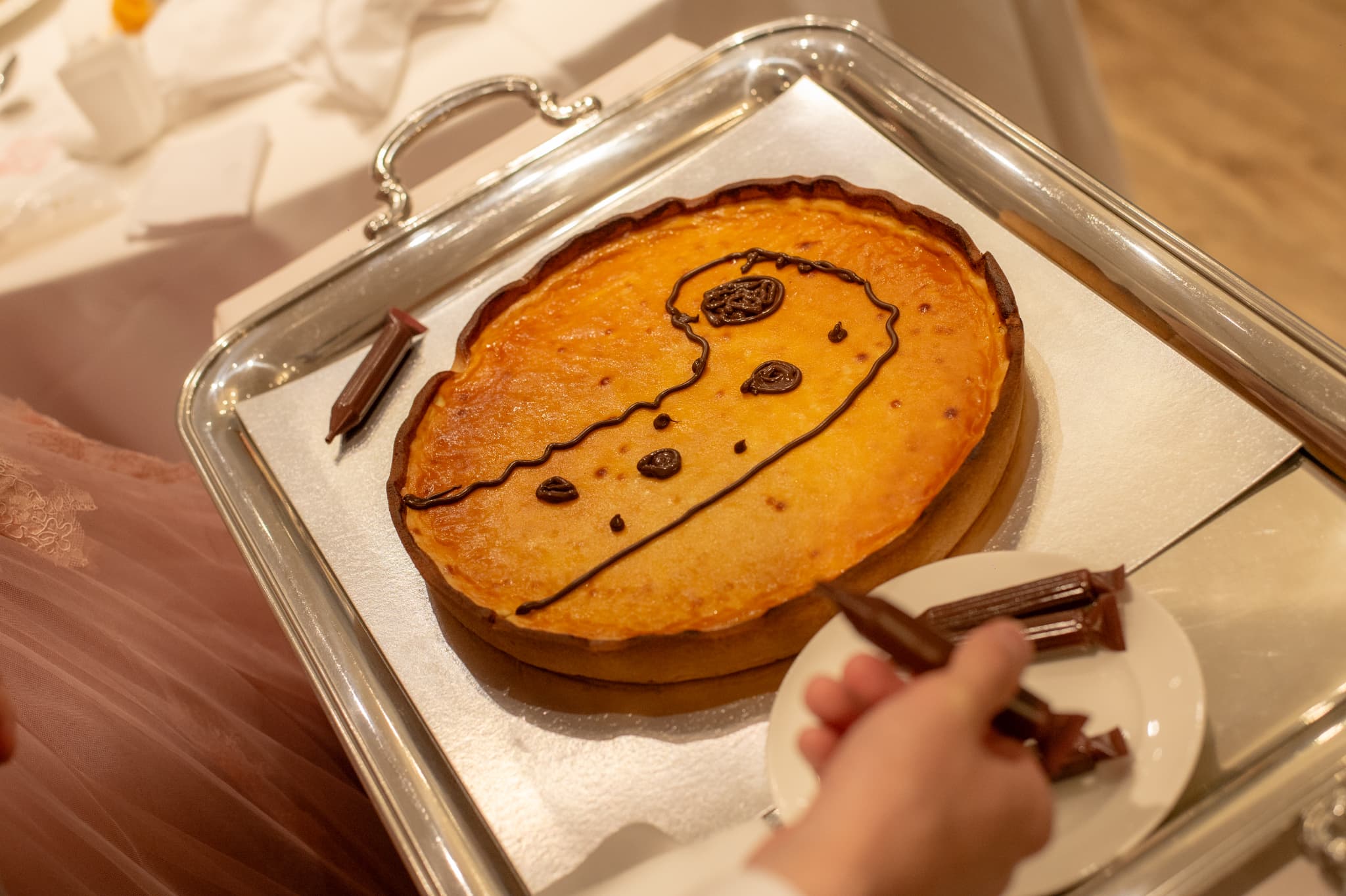 ウェディングレポート第三弾【何の絵を描いているでしょう？?】